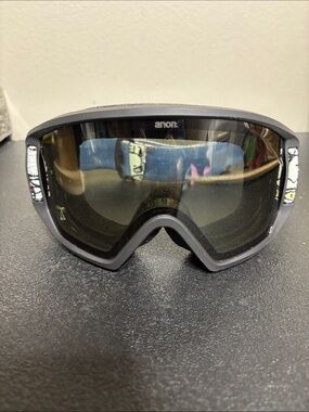 Kids Anon Relapse Jr. Matte Gray Snow/Ski Goggles Smoke Lens + MFI